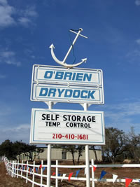 O'Brien Drydock Sign